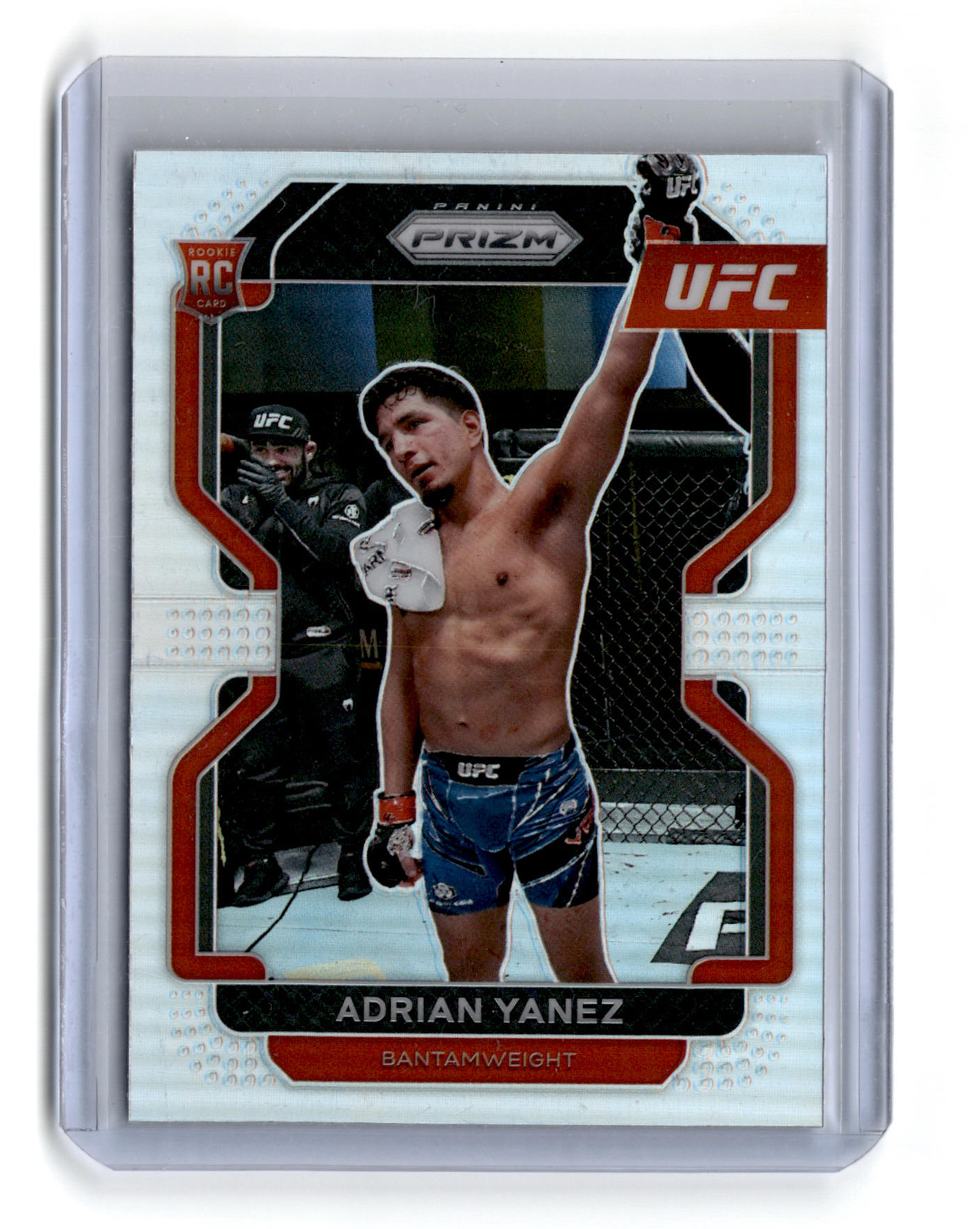 Adrian Yanez 2022 Panini Prizm UFC Silver #107 RC