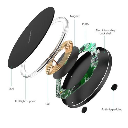 US 30W Wireless Charger Fast Charging Pad Mat For iPhone 16 15 14 13 12 Pro Max - Picture 6 of 23