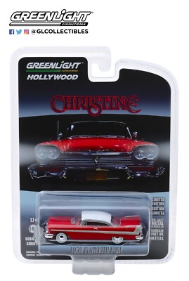 Greenlight - 1958 Plymouth Fury - ''Christine'' - 44830-C - Hollywood 23