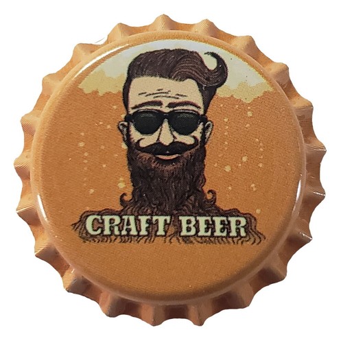 100 Homebrew Beer Bottle Caps Home Brewing Twist or Pry Off Crown Caps - Picture 2 of 8