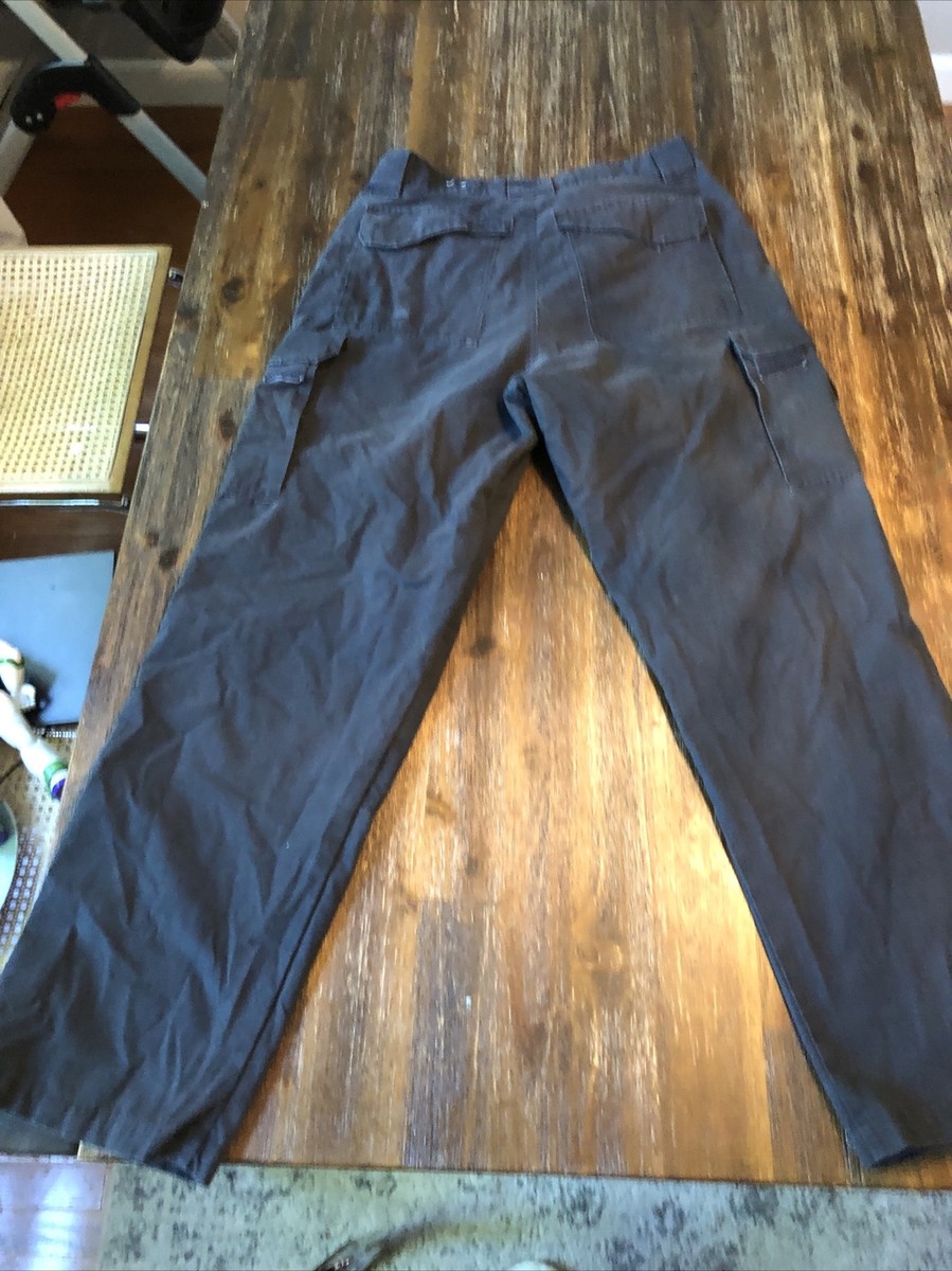 Tru Spec Men Pants 34x32 Blue Cargo Ripstop 24-7 Series Original