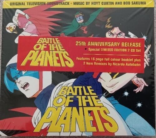 Battle Of The Planets CD Soundtrack 25th Anniversary - 2004 FACTORY SEALED - Afbeelding 1 van 4