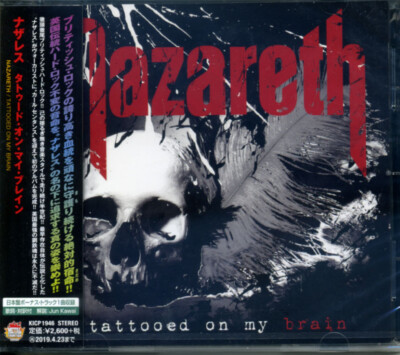 NAZARETH Tattooed On My Brain 2018 Japan CD OBI KICP-1946