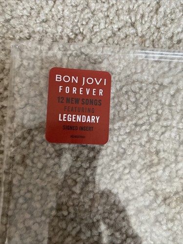 Bon Jovi "FOREVER" Autographed Signed CD Limited Edition NEW SOLD OUT - Picture 4 of 8