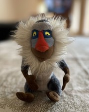 Vintage early Y2K Disney Store Lion King RAFIKI Mini Bean Bag 8" Stuffed Plush