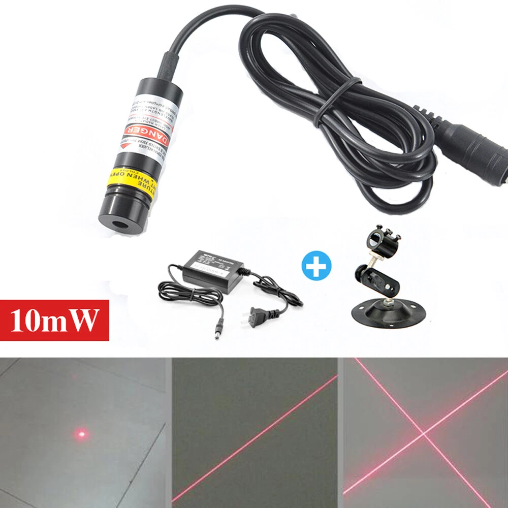650nm 10mW Dot Line Cross Laser Marker Laser Positioning Light