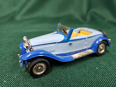 LG1784 TIN WIZARD 3.03 1/43 Bugatti type 50 1931 cabriolet blue  Very Rare Model