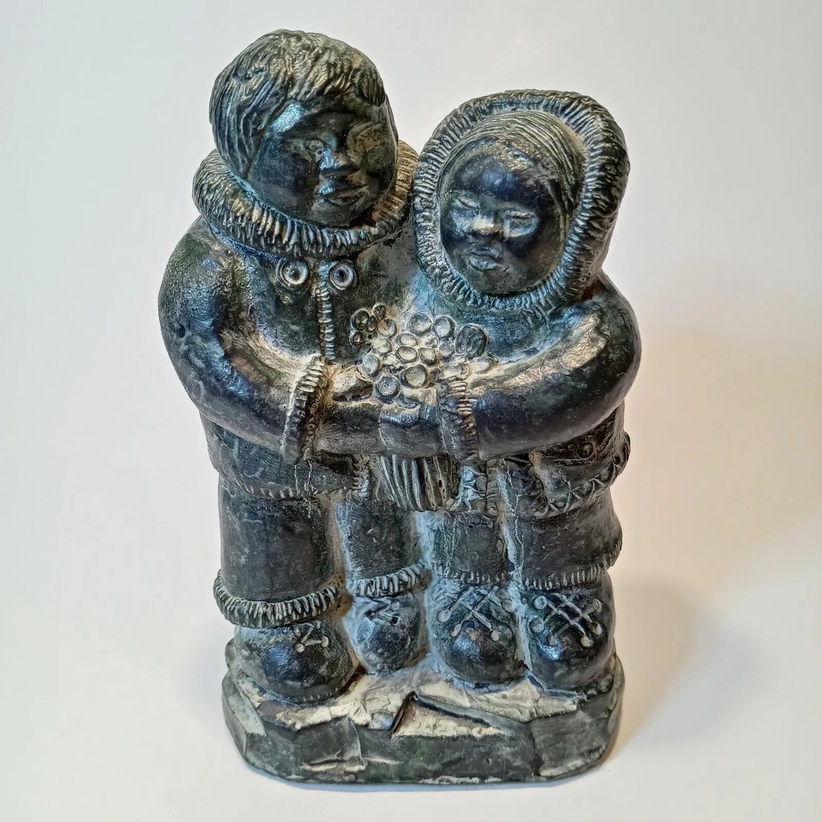 Wolf Original Sculpture Handmade in Canada 4.75in | eBay