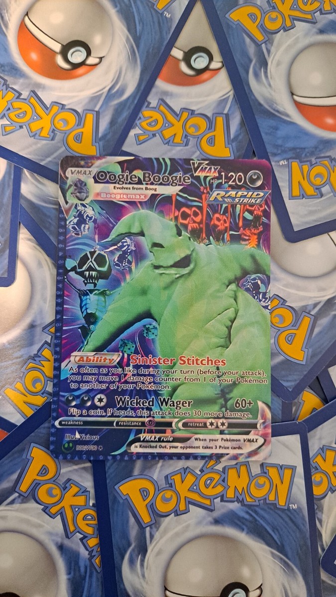 Oogie Boogie Pokemon Card - Nightmare Before Christmas | eBay