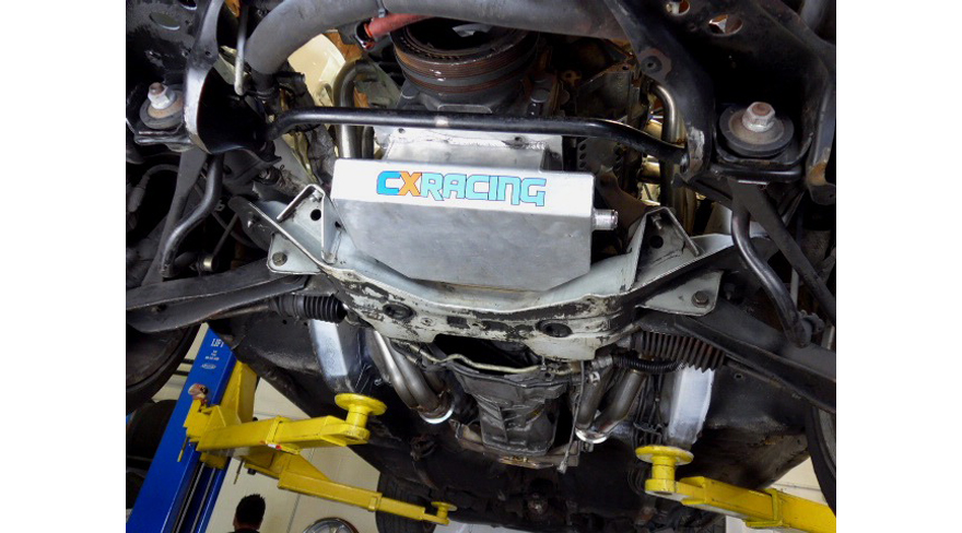 CXRacing Front Sump Aluminum Oil Pan For Cressida MX83 GM LS1/LSx