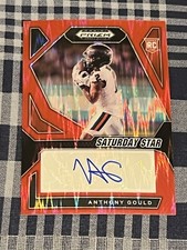 Anthony Gould [Red Flash 04/05 ] #11 | 2024 Prizm Draft Picks Saturday Star Sig