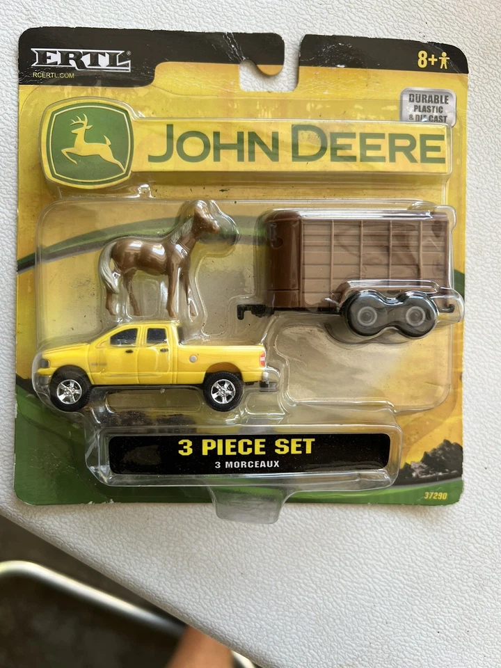 2006 John Deere 3 Piece Truck And Horse Set - Image 4 of 4