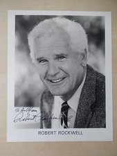 Robert Rockwell Autographed 8" X 10" Photograph