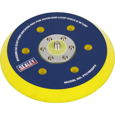 145 mm DA Stützteller für Klettscheiben - 5/16 Zoll UNF-Gewinde - staubfrei