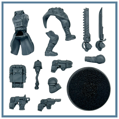 WARHAMMER 40K : DEATH KORPS OF KRIEG SERGEANT VETERAN (KT01* e) Octarius EUR 5,99 - DE