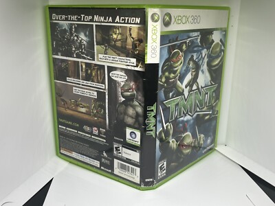 Jeu Xbox 360 – TMNT Les Tortues Ninja – Version Française – Bon État (Sans Notice)