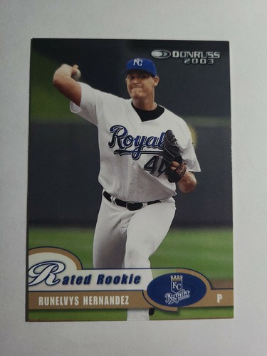 2003 Donruss Runelvys Hernandez #40 card