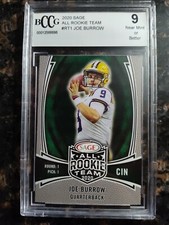 joe burrow rookie card. rookie card picture