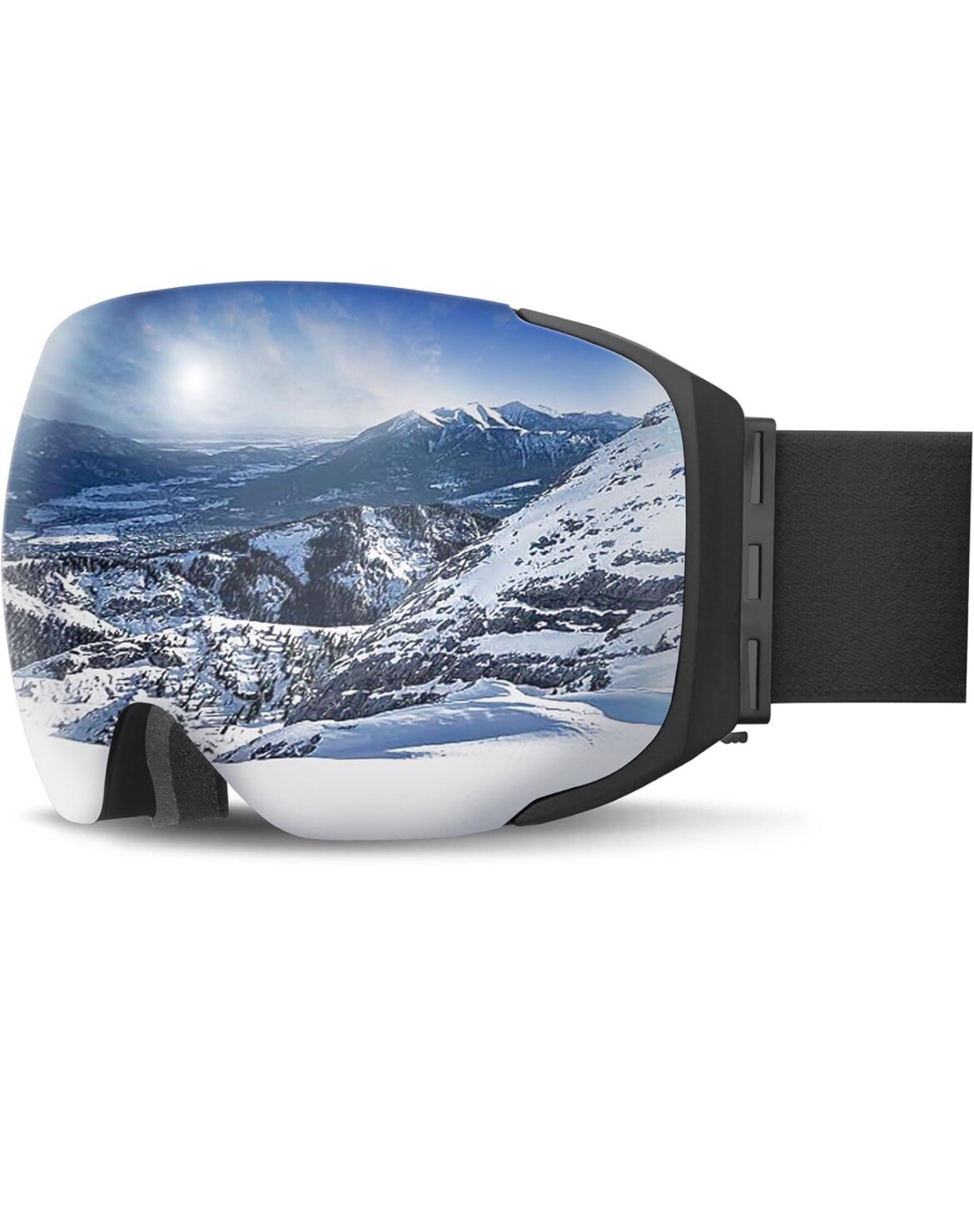 OutdoorMaster Ski Goggles - 100% UV400 Protection Snow Goggles