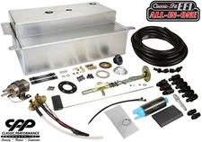 1955-59 Chevy GMC Truck Fuel Injection EFI Aluminum Gas Tank Kit Bed Fill 30ohm