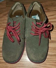 Boys Youth Shoes genuine leather lace up brown 12 m Floorsheim kids