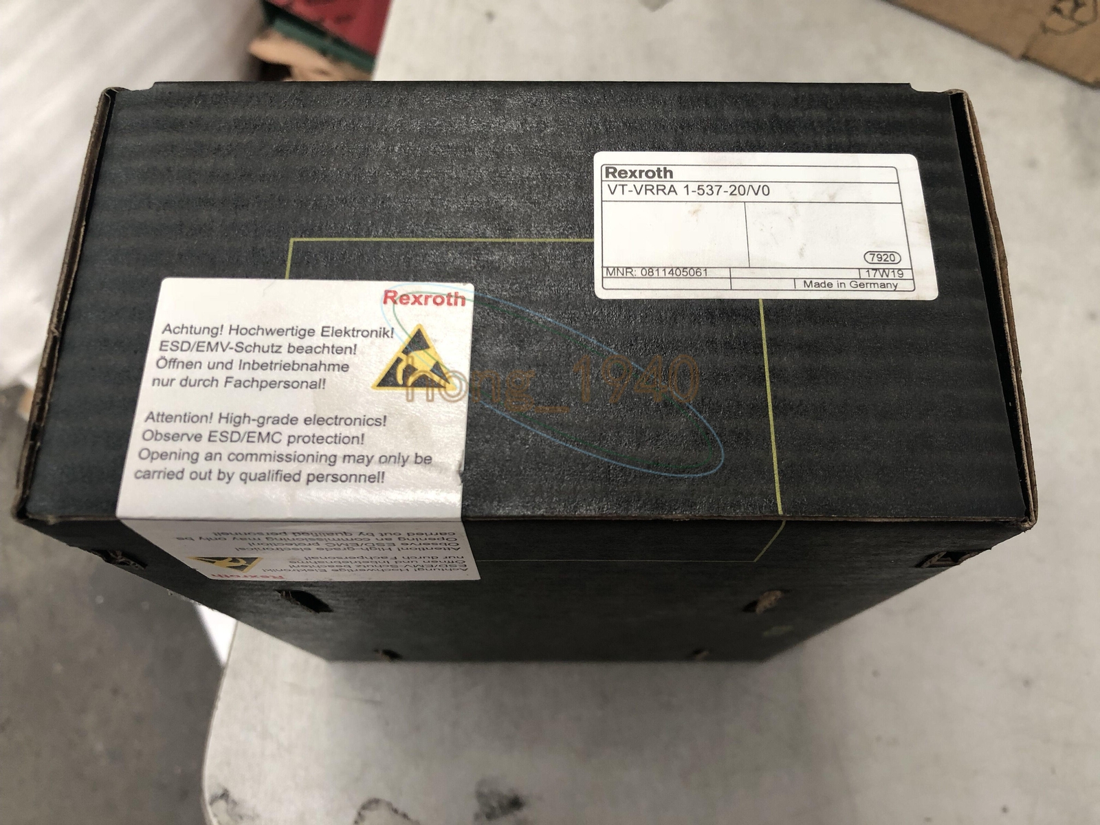 1PCS VT-VRRA 1-537-20/V0 Rexroth Valve Amplifiers 0811405061 New