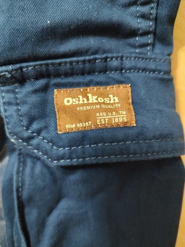 Pantalones Cortos Carga OshKosh Niños Talla 6R Azul Oscuro Nuevos con Etiquetas - Imagen 2 de 13