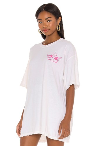 Oversized White T-Shirt Tee | eBay