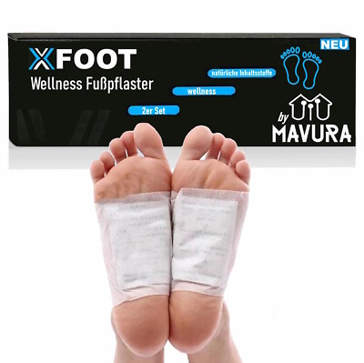 XFOOT Fupflaster Fusspflaster Wellness Fupflege Bambus Pflaster [20 Stk]  | eBay.de