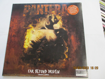 PANTERA - FAR BEYOND DRIVEN - 2LP VINYL COLLECTOR'S EDITION EX/EX 1994