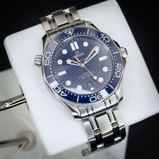 Omega Seamaster Blue Dial Automatic Diver's 300M Men's Watch 210.30.42.20.03.001 3