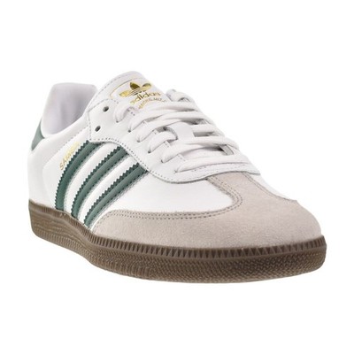 ★adidas★ Samba OG White Green JH8797 Adidas Samba OG Men's Shoes Cloud White/Collegiate Green