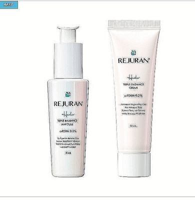 Rejuran Healer Triple Radiance Ampoule 30ml + Radiance Cream 50ml Set K-Beauty