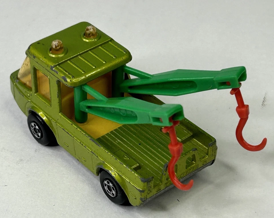 Vintage 1972 Matchbox Lesney Light Green Toe Joe - Superfast #74 - Image 3 of 4