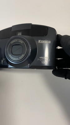 Konica Big Mini Nou 135 35mm Film Point & Shoot Camera w/Case Exc