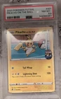 2020 POKEMON FUTSAL #001 PIKACHU ON THE BALL PSA 8.5