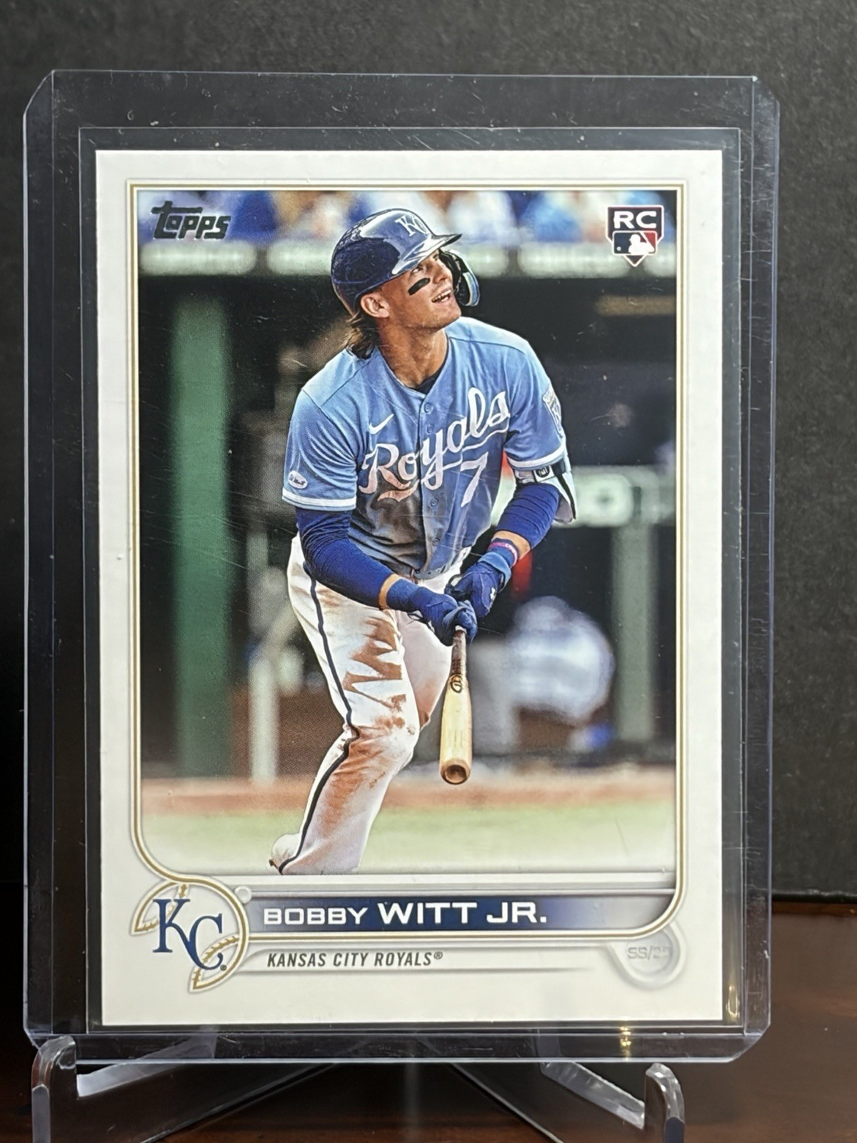 2022 Topps Update #US100 Bobby Witt Jr. RC Rookie Baseball Card