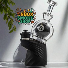 Glass Puffc0 P3ak Water Attachment 8 Ball Design Brand New