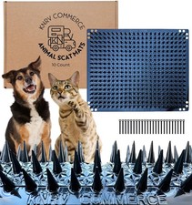 Scat Mats Dogs Cats 10 Pack Pet Repellent Mats Keep Dogs Off Couch Furniture