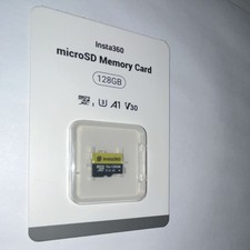 Insta360 128GB microSDXC Memory Card High Speed U3 A1 V30 Class 10