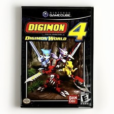 Digimon World 4 Nintendo GameCube, 2005- TESTED w/ Original Case *No Manual*