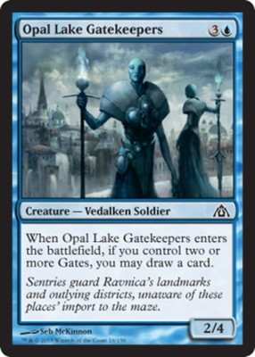 Opal Lake Gatekeepers - Dragon's Maze #16/156 MTG Magic The Gathering