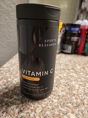 High Potency Vitamin C, 1,000 mg, 240 Veggie Capsules
