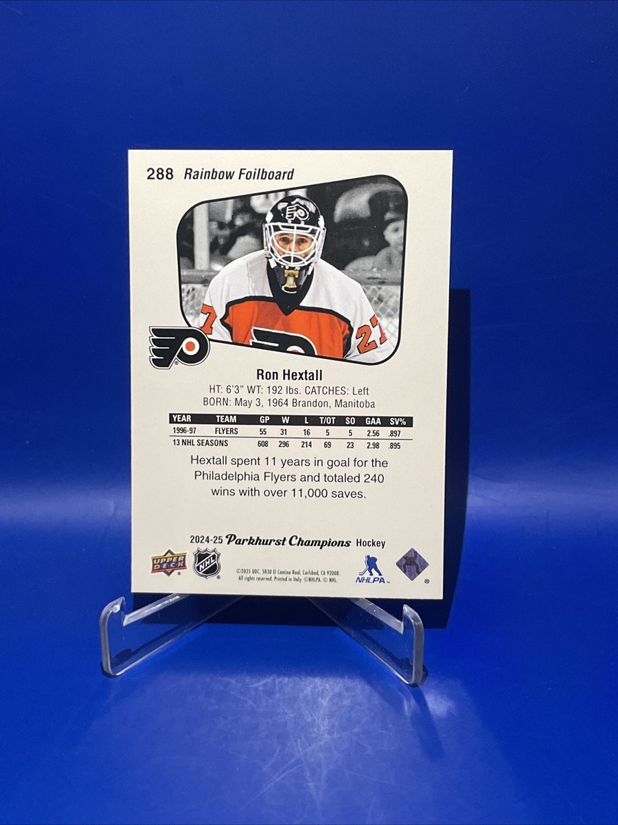 2024-25 Upper Deck Parkhurst Champions - Greats Ron Hextall #288