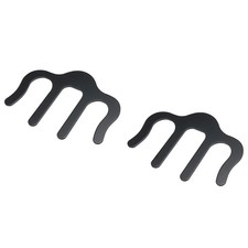 Metal Music Book Clip and Page Holder Black 3.7 x 2.6 Inch Pack of 2