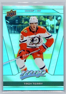 2025-26 Upper Deck MVP #199 Troy Terry Silver Collection Anaheim Ducks