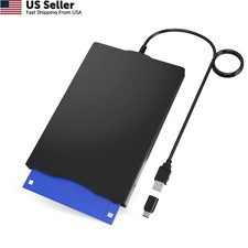 YEY USB 3.5-inch Floppy Disk Reader - External 1.44 MB Portable FDD for Black
