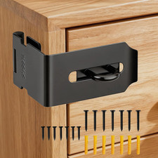 90 Degree Hasp Lock Latch,304 Stainless Steel Right Angle Safe Padlock Clasp Has