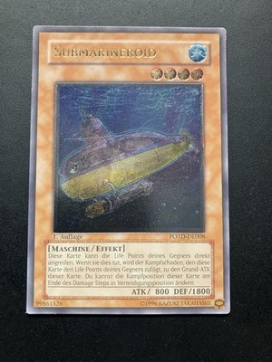 YuGiOh Submarineroid POTD-DE008 Ultimate Rare 1. Auflage EXCELLENT Los2