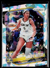 2025 Panini Prizm WNBA Angel Reese Silver Ice 92